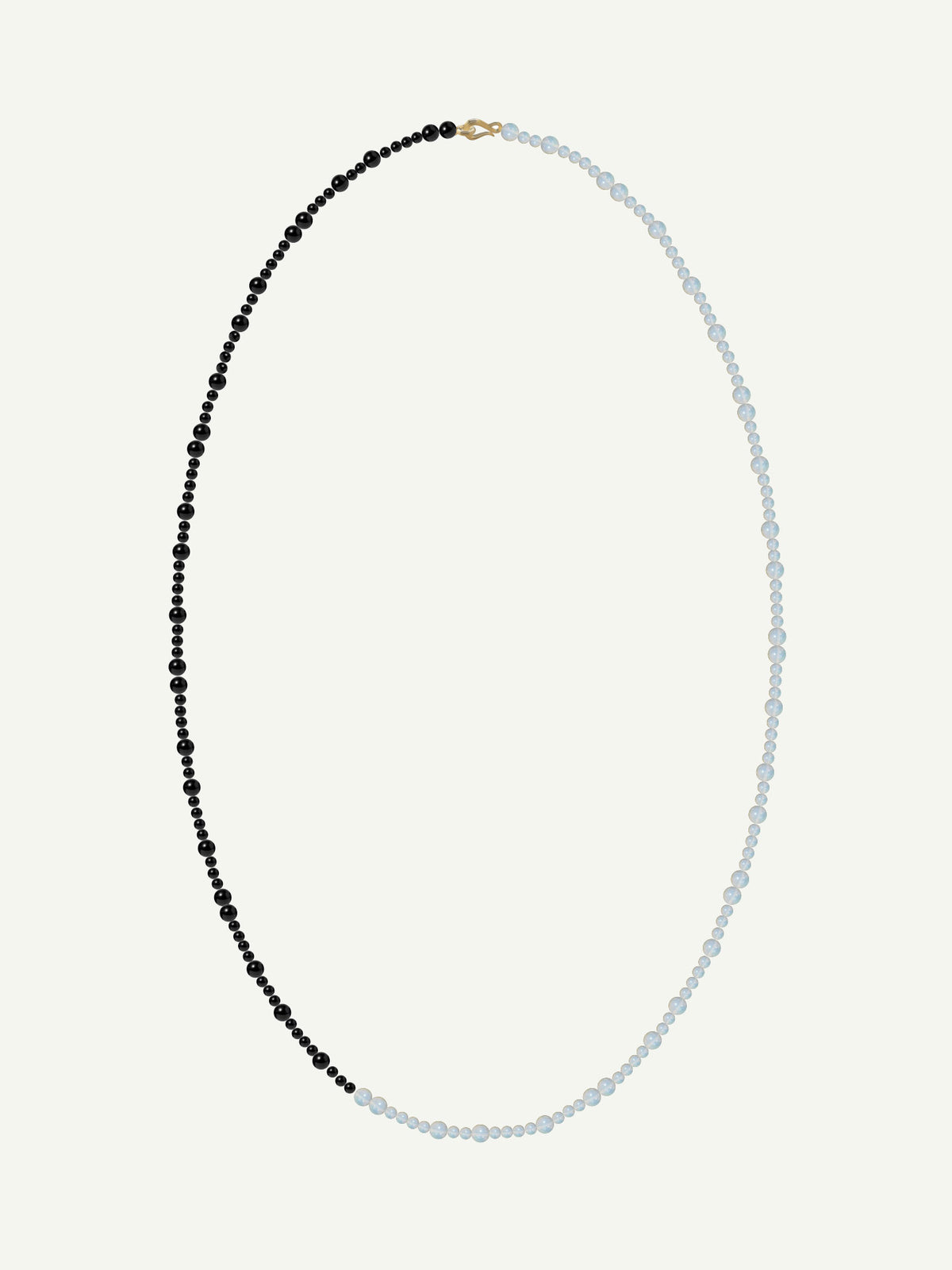 Modulor Necklace 36" Opalite onyx split