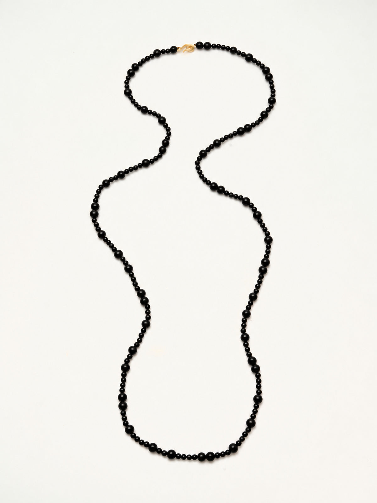 Modulor Necklace 36" Black Onyx