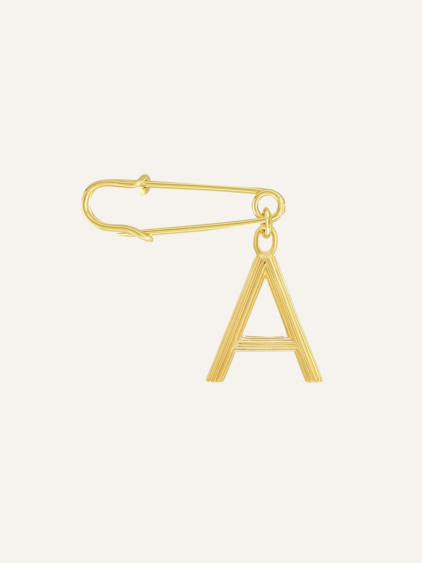 Alphabet Brooch