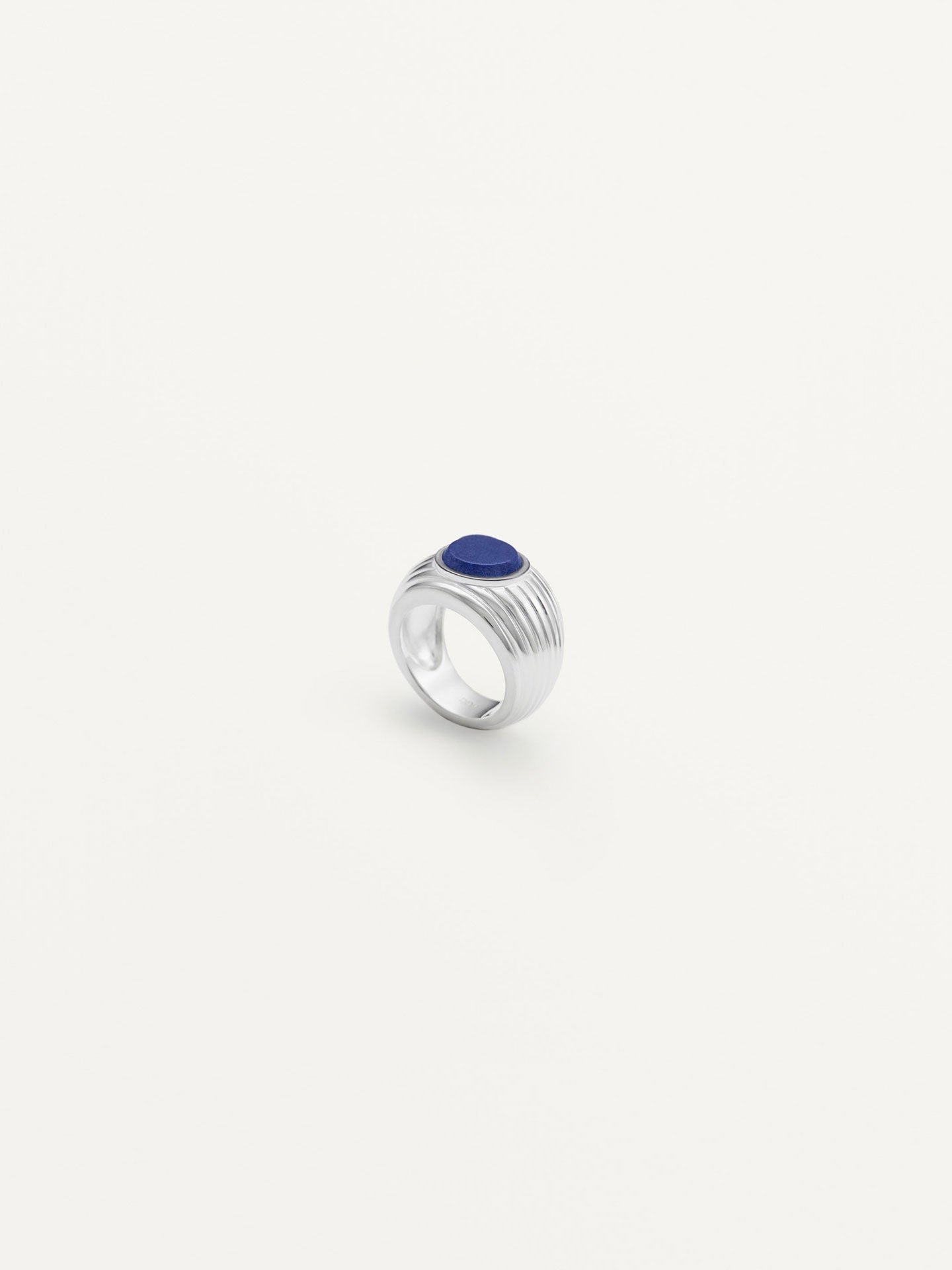 Wave Motion Signet Ring