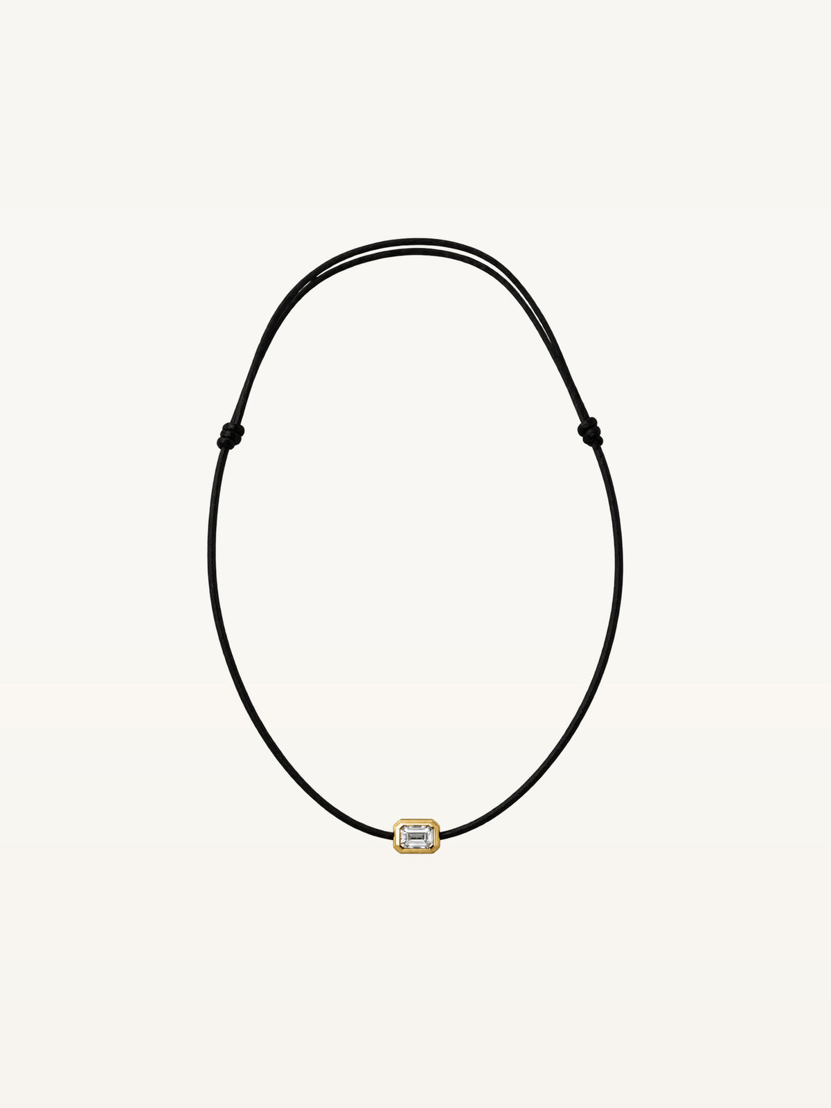 Mini Brise-soleil Necklace Emerald Cut