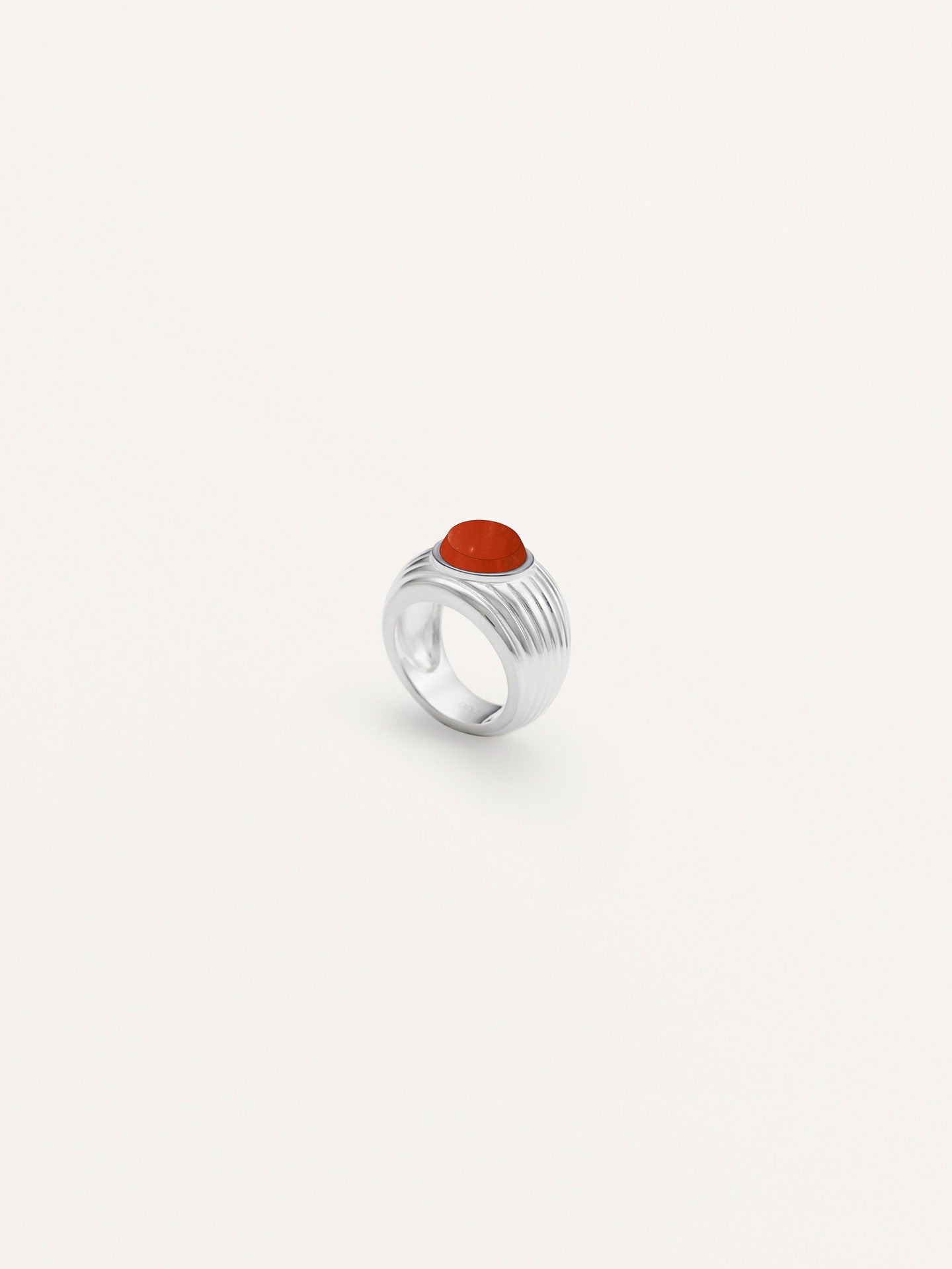 Wave Motion Signet Ring