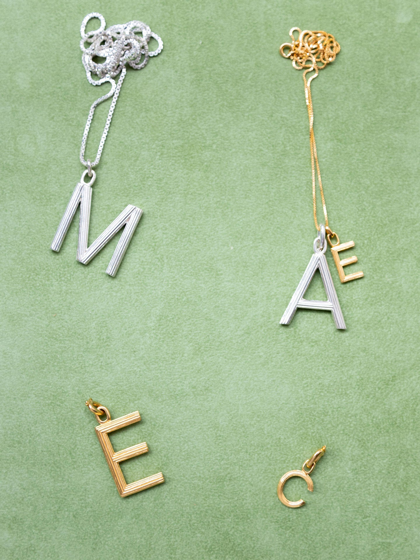 Large Alphabet Necklace