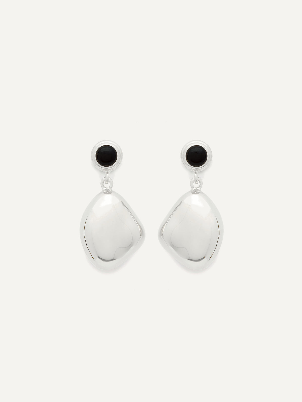 La Radieuse Earrings Black onyx